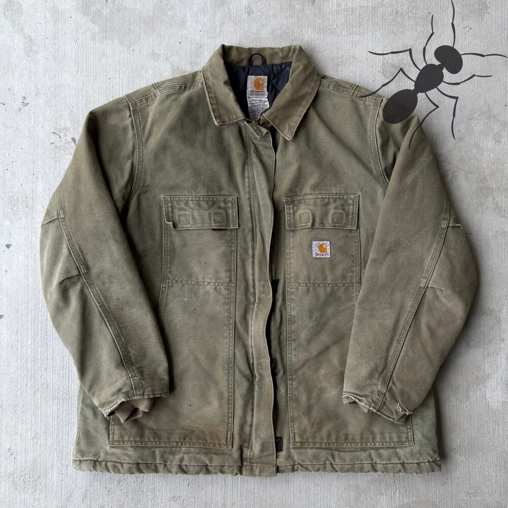 Carhartt WOMENS WC026 LOV green arctic work wear jacket